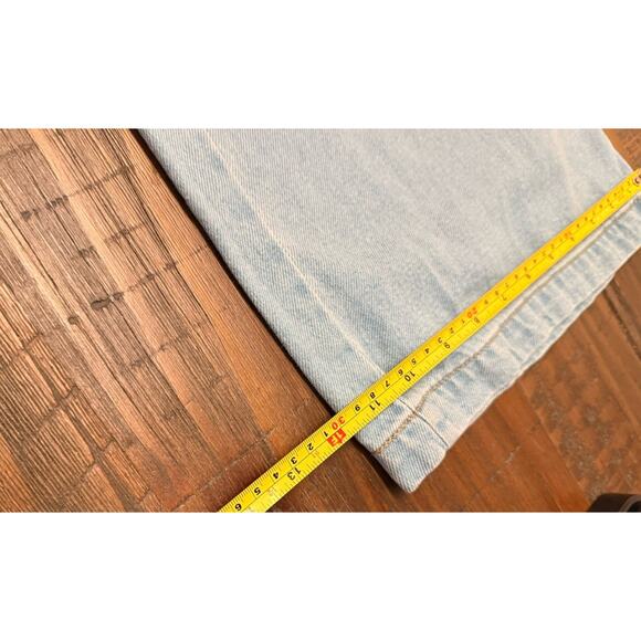 Universal Thread Carpenter Jeans Women’s 8R Light Wash Utility Denim Pockets - Picture 7 of 7